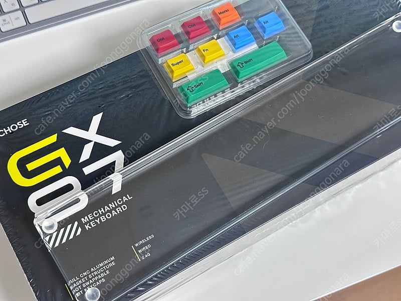 프리플로우 GX87 풀알루미늄 키보드 판매합니다--6
