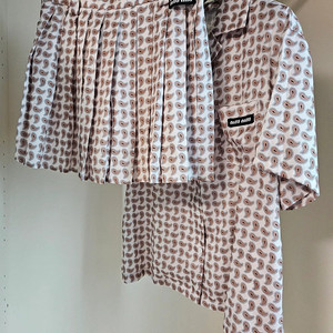 수입 셔츠 스커트 셋업(새상품)