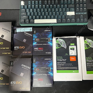 삼성 SSD & 씨게이트 HDD 모음 판매