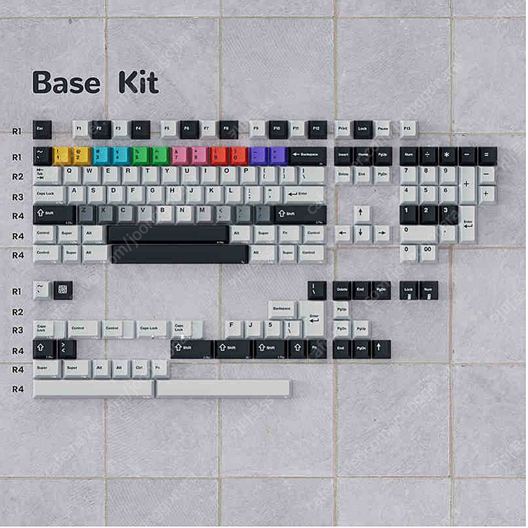 PBTfans [ No Signal ] 체리 프로파일 PBT 승화 키캡 판매--1