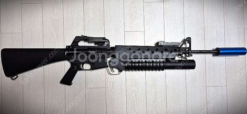 [가격인하] G&P M203 롱, 오리 핸드가드, 오리 사이트 풀세트를 900,000원에 판매합니다.--1