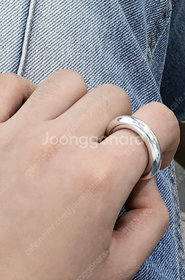 은 실버925 왕 가락지 구16사이즈 비슷한제품들과 무...--3