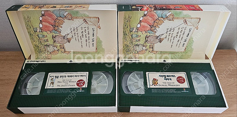 프뢰벨 피터 래빗과 친구들 유아 아동용 VHS 비디오테...--4