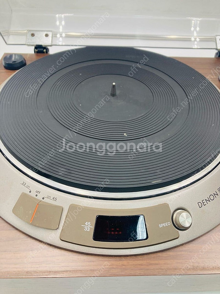 빈티지 감성 데논 DP1600 턴 테이블--1