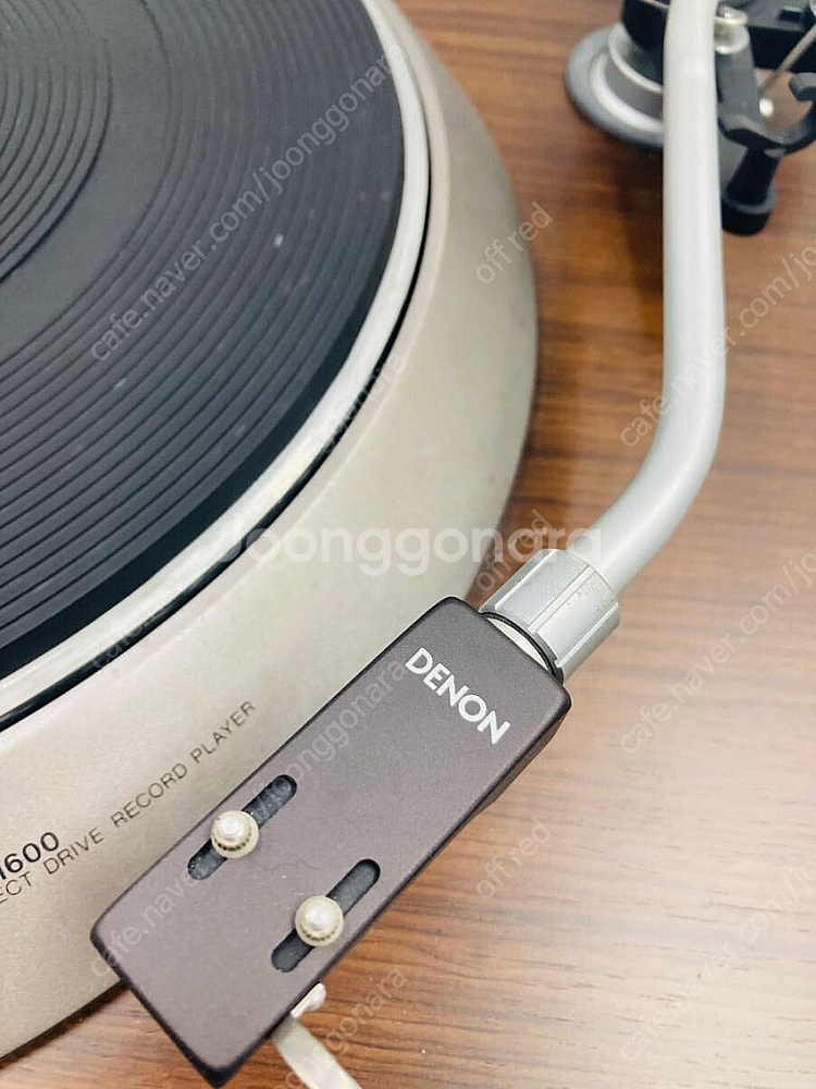 빈티지 감성 데논 DP1600 턴 테이블--4