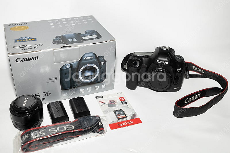 Canon EOS 5D Mark III (오막삼) + 50mm 렌즈 세트 판매합니다--0