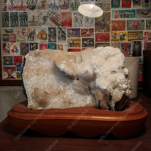 광물 No.6 오케나이트 (수정) / 수석, 광물 보석 오브제 장식