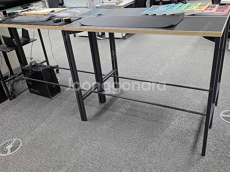 데스커 스탠딩 테이블 1200x400 DSAD412H ...--1