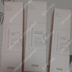 오띠 블레미쉬 클린 3종세트 팝니다 (토너 폼클렌징 젤크림)