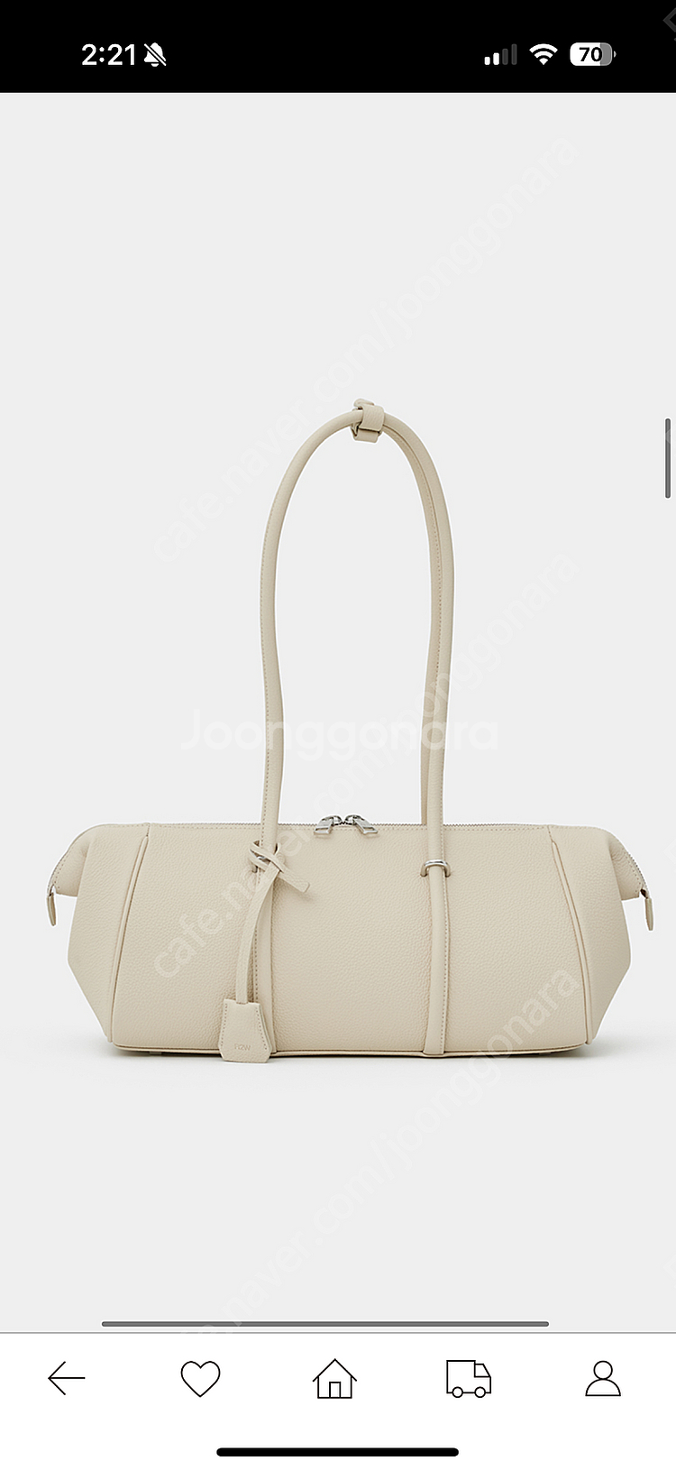 r2w 레디투웨어 골딘백 goldin bag 스몰 화이...--0