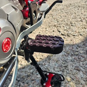 혼다 헌터커브 논슬립 와이드 발판 (1세트)+ 브레이크 페달(1개)