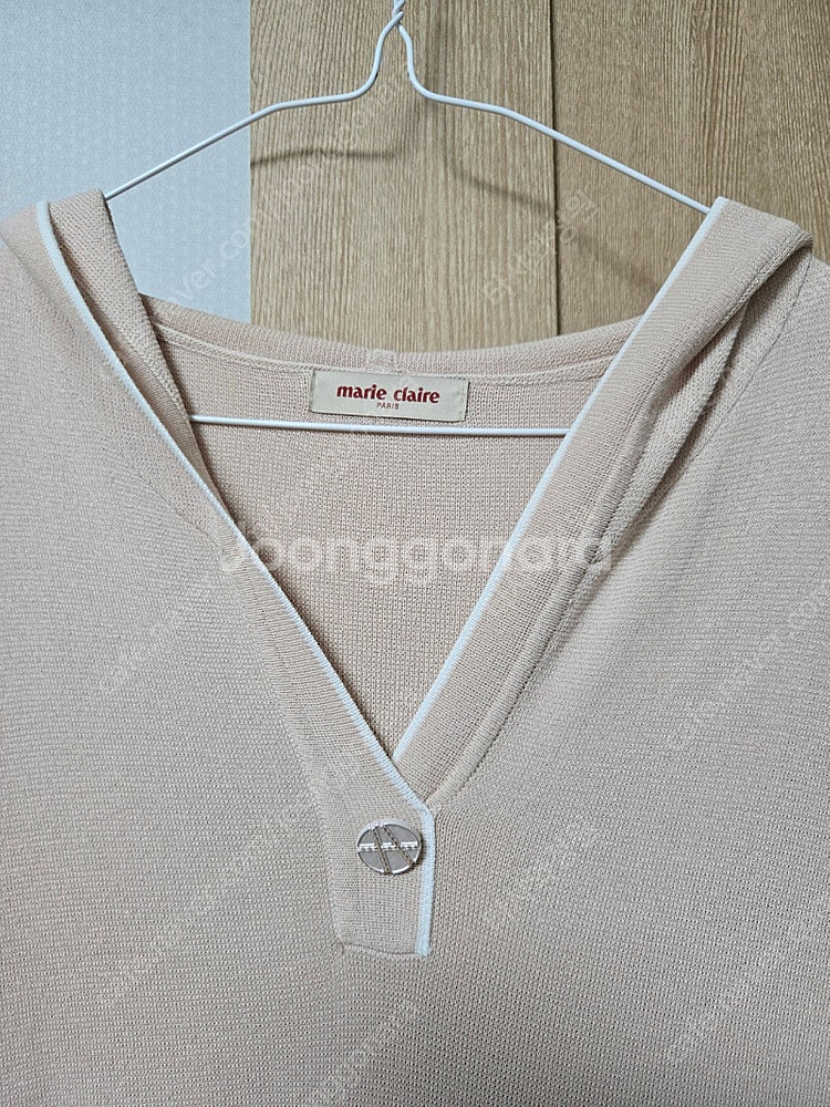 새상품 마리끌레르 니트후드원피스 (택포함)--2