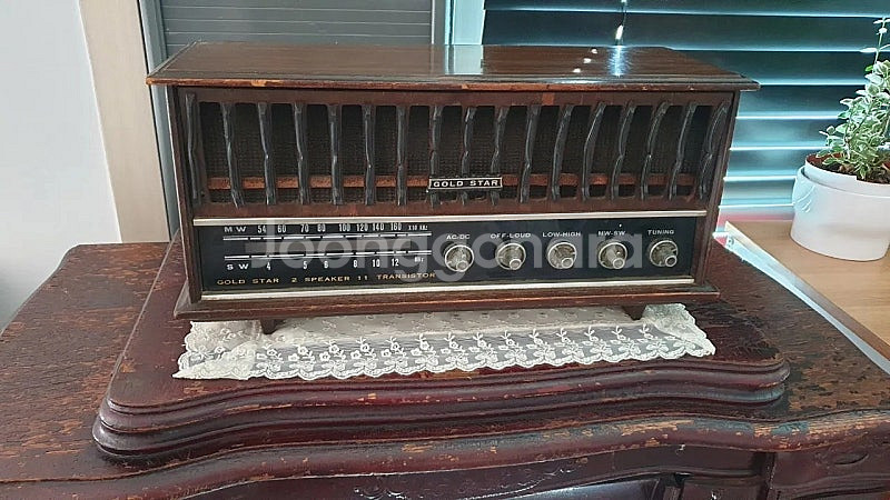 오래된 금성 나무라디오 MD-1101 팝니다ㅡ부산--0