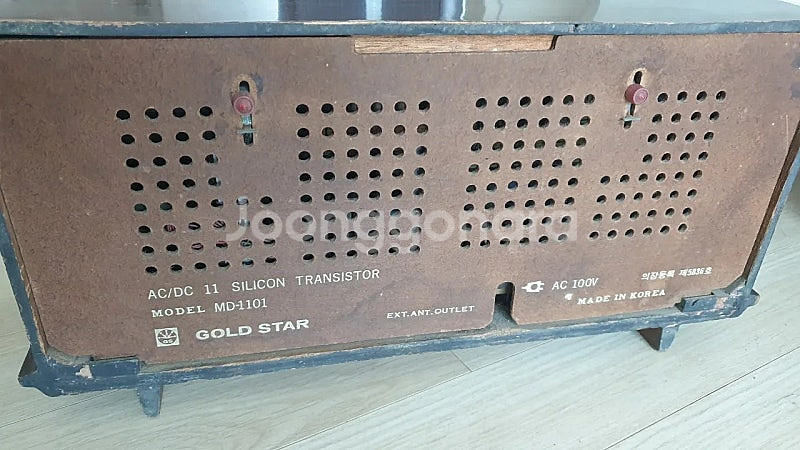 오래된 금성 나무라디오 MD-1101 팝니다ㅡ부산--5