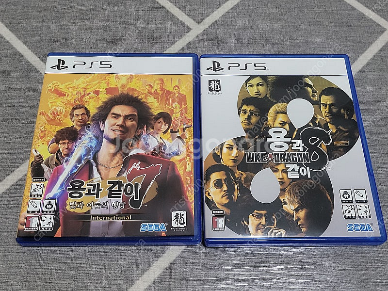 PS5 용과같이 7 + 8 일괄판매--0