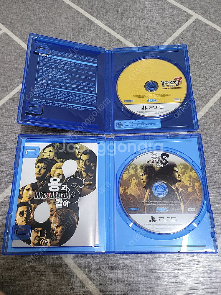PS5 용과같이 7 + 8 일괄판매--1