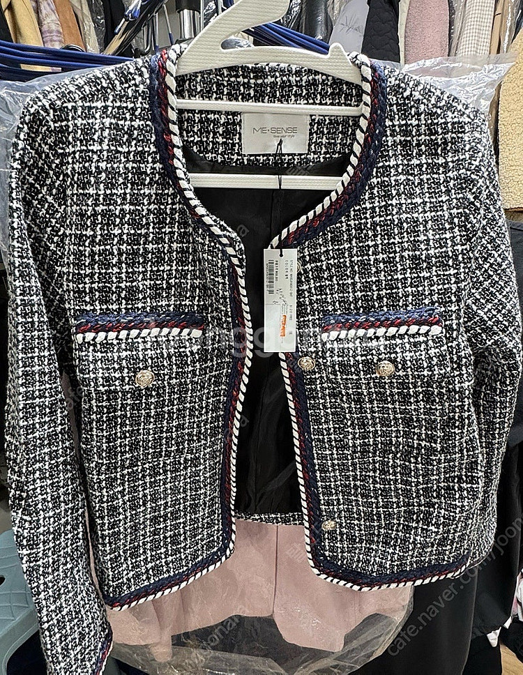 새상품 미센스 트위드자켓,로엠 자켓 55--1