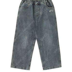 히로 시와 워싱 데님 블루 140