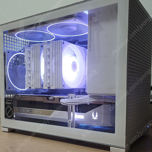 9800x3d, 5080 미니타워 화이트