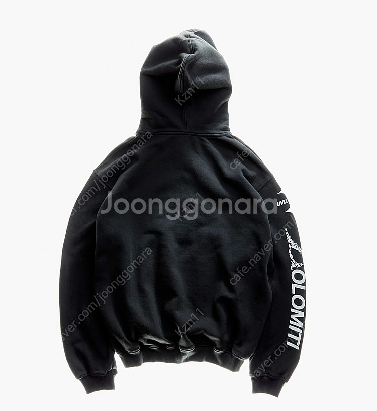 UVU Dolomiti Hoodie Black 돌로미티 후드 블랙--1