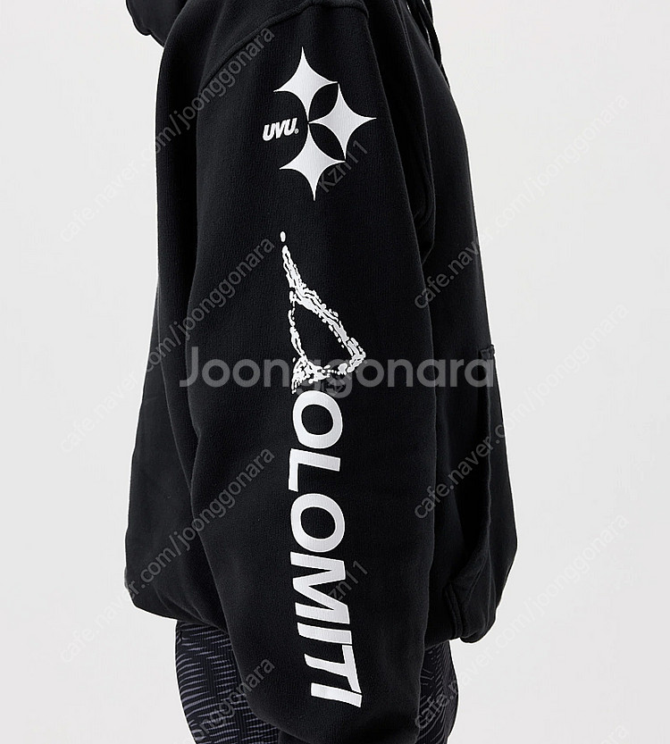 UVU Dolomiti Hoodie Black 돌로미티 후드 블랙--2