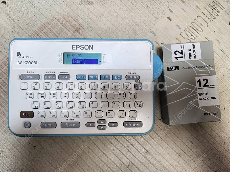 epson 앱손 라벨프린터 lw-k200bl 5만원--0