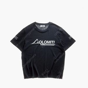 UVU Dolomiti T Shirts Black 돌로미티 티셔츠 블랙
