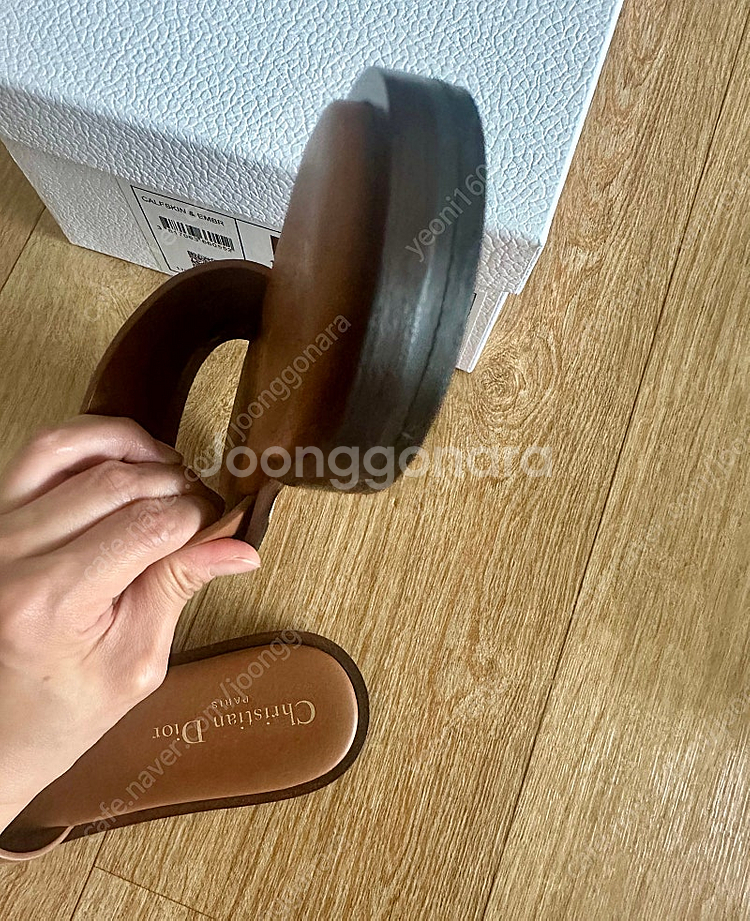 디올 디웨이 슬리퍼 35--5