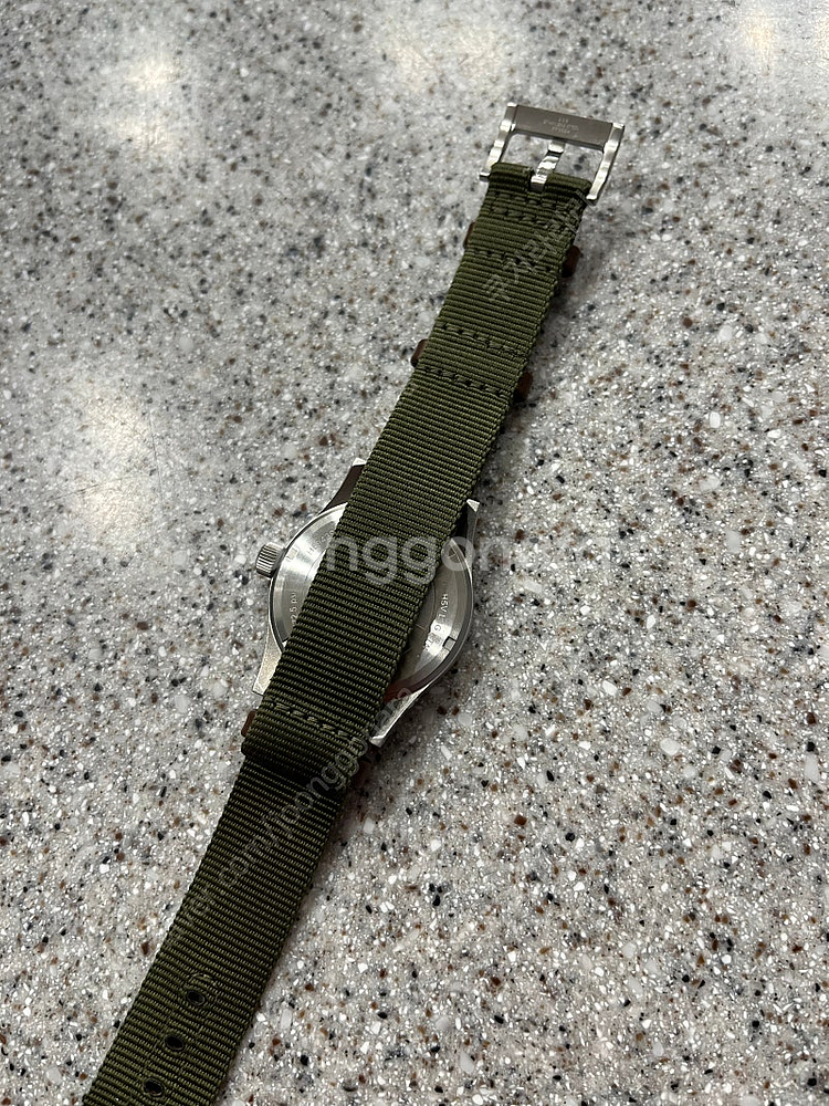 해밀턴 카키필드 수동 메카니칼 38mm 판매합니다--5