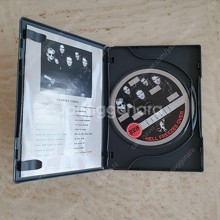 이글스 헬 프리지스 오버 DVD 초회판--4