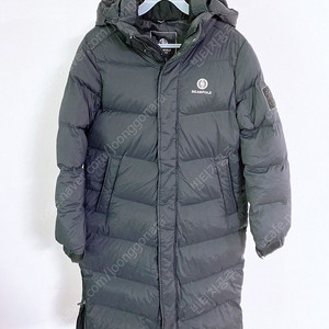 (여성85)빈폴아웃도어블랙오리털후드롱패딩