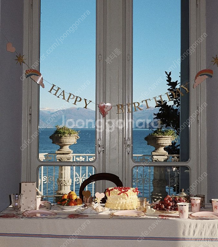 [새상품] 콩제슬래드 유니콘 파티 용품 세트--4