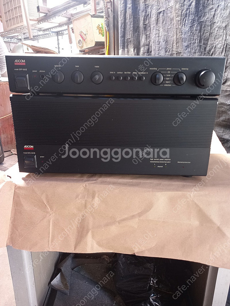 에드컴GFA~555-2프리 파워 앰프--0