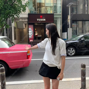 릴리코츠 포니스커트 팬츠 블랙 S