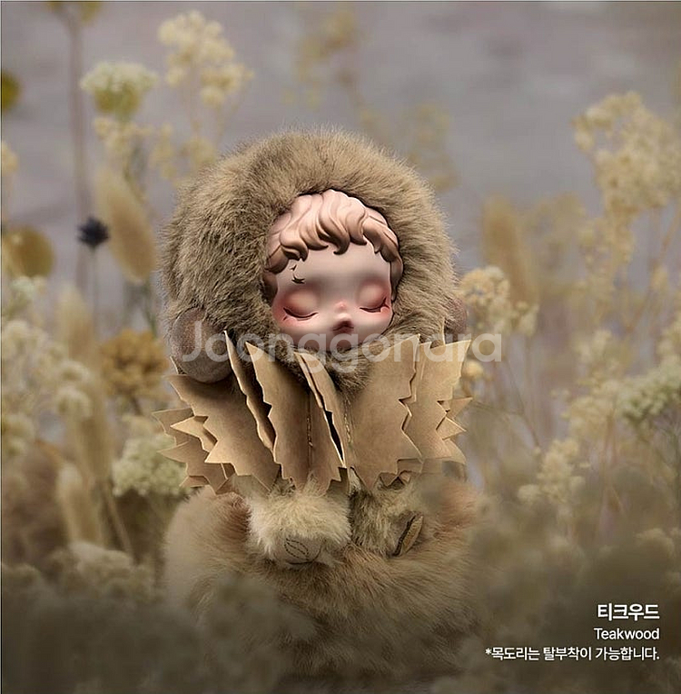 팝마트 스컬판다 빛의 정원 시리즈 인형 키링 낱개 미개...--3