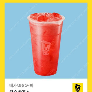 [원가4000]메가커피 꿀수박주스 기프티콘 1장 팝니다​(다른제품교환가능)​