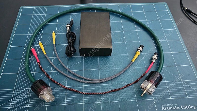 멀티탭+파워케이블 , 리니어12v , 스피커케이블 판매합니다--3