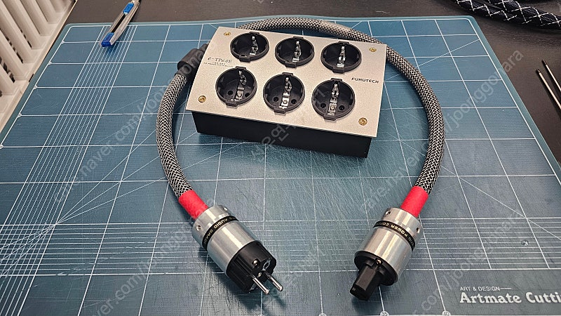 멀티탭+파워케이블 , 리니어12v , 스피커케이블 판매합니다--5