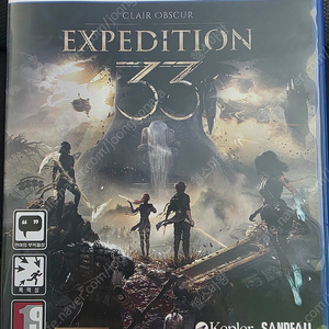 [게임 타이틀] ps5 클레르 옵스퀴르 33 원정대 판매합니다.