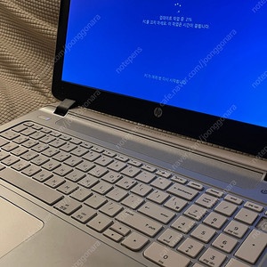 HP 파빌리온 최고급형 인텔 i7 외장그래픽 GT840M 15.6인치 화이트 흰색 고성능 노트북 판매합니다.