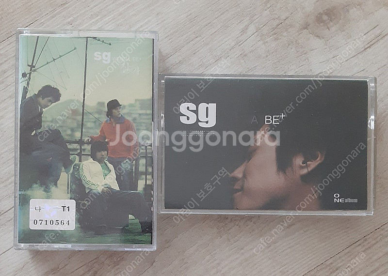 SG워너비 카세트테이프 2개--0