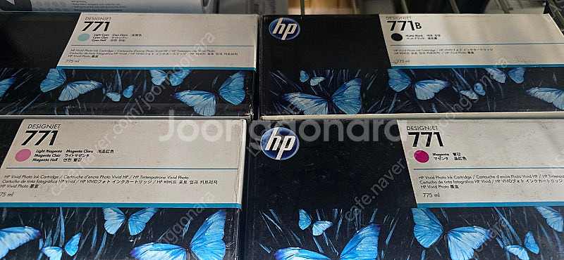 HP Z6200 플로터 잉크 /771 정품잉크 팝니다.--0