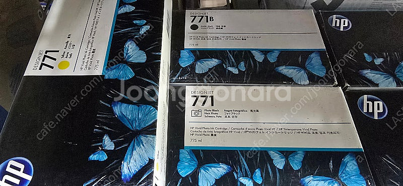 HP Z6200 플로터 잉크 /771 정품잉크 팝니다.--1