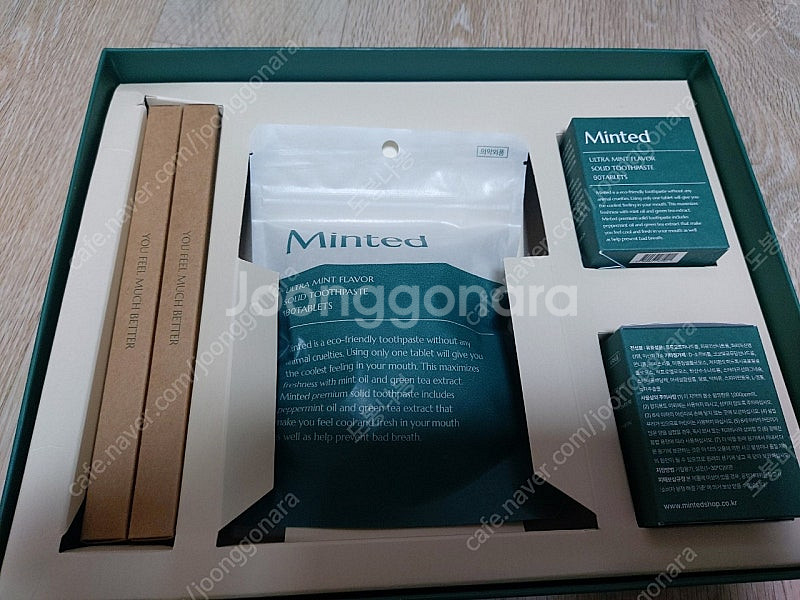 민티드 고체치약 360정(택포)--0