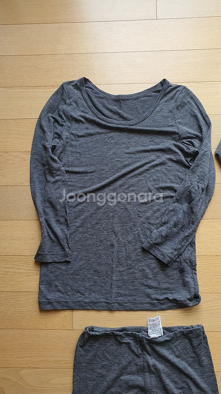 120 내복 유니클로 히트텍 상의4,하의1--1