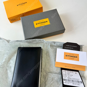 박스풀셋 에팅거 카드지갑 -블랙컬러