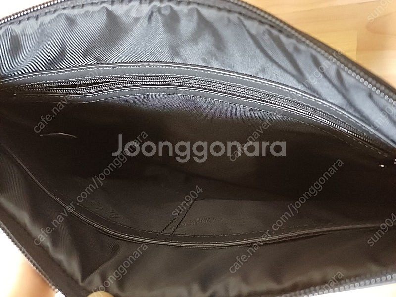 남성 볼빅 골프 블랙클러치백--4