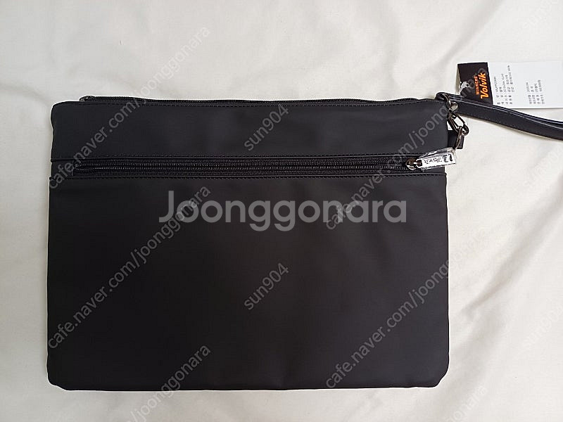 남성 볼빅 골프 블랙클러치백--5