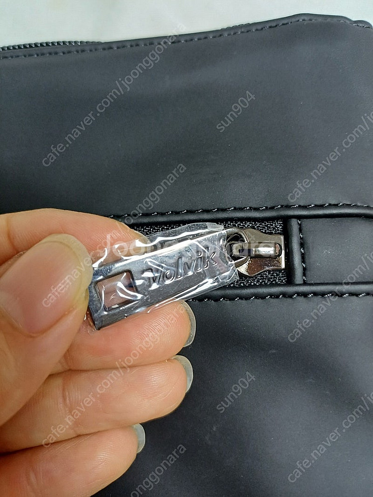 남성 볼빅 골프 블랙클러치백--6