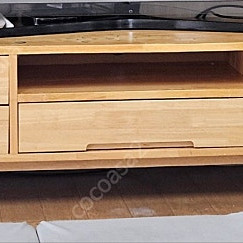 원목 TV 거실장